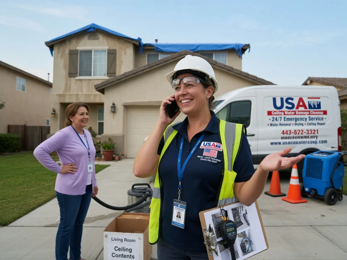 Ceiling Water Damage Restoration Pledger, TX FAQs