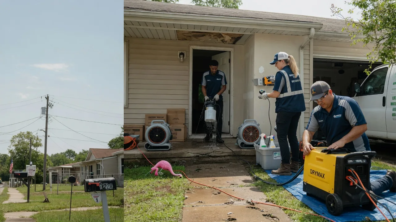 Storm Damage Water Removal in Pledger, TX near me